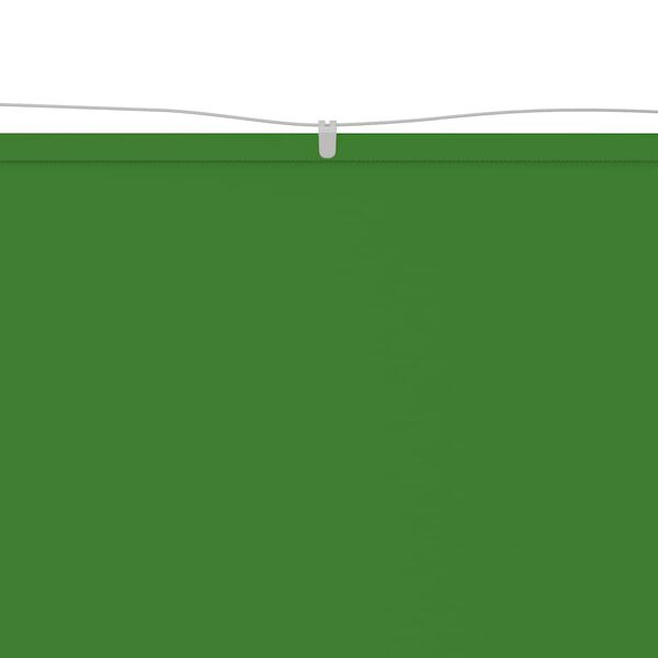 vidaXL lodret markise 60x800 cm oxfordstof lysegrøn