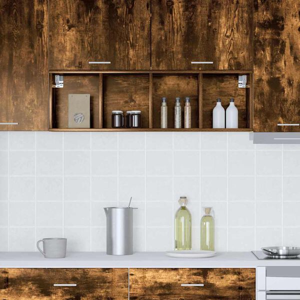 vidaXL H&aelig;ngeskab R&oslash;get eg 30 x 29,5 x 100 cm Konstrueret tr&aelig;