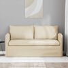 vidaXL Sofa Creme Samlede dimensioner: 156 x 82 x 85 cm (B x D x H)