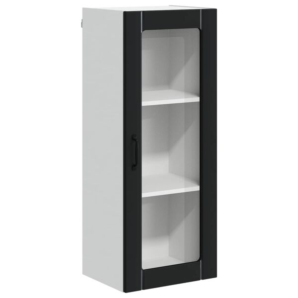 vidaXL Køkkenskab Sort 40 x 31 x 100 cm Konstrueret træ