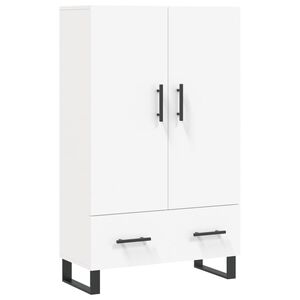 vidaXL skab 69,5x31x115 cm konstrueret tr&aelig; hvid