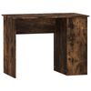 vidaXL skrivebord 100x55x75 cm konstrueret tr&aelig; r&oslash;get egetr&aelig;sfarve