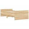 vidaXL sengeramme med skuffer 100x200 cm sonoma-eg