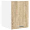 vidaXL H&aelig;ngeskab Sonoma Eg og Hvid 30 x 31 x 40 cm Konstrueret tr&aelig;