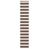 vidaXL zebragardin brun 40x230 cm stofbredde 35,9 cm polyester