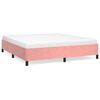 vidaXL sengeramme 180x200 cm fl&oslash;jl pink