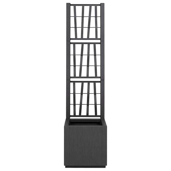 vidaXL Have Blomsterkrukke Antracit 36 x 36 x 140 cm Polypropylen