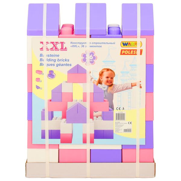 Polesie Wader byggeklodser XXL 36 stk.