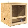 vidaXL Terrarium Brun 50 x 50 x 50 cm OSB
