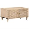 vidaXL sofabord 80x50x40 cm massivt mangotr&aelig;