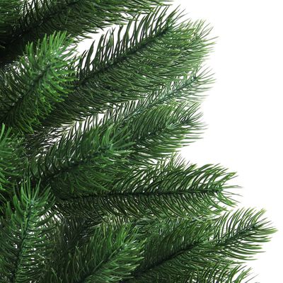 vidaXL kunstigt juletræ med naturtro nåle 65 cm grøn