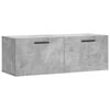 vidaXL v&aelig;gskab 100x36,5x35 cm konstrueret tr&aelig; betongr&aring;