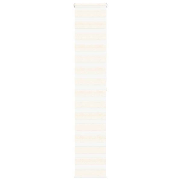 vidaXL zebragardin marmorbeige 40x200 cm stofbredde 35,9 cm polyester