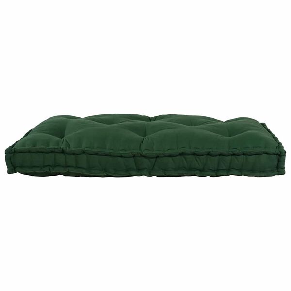 vidaXL Palle Sofa Pude Gr&oslash;n 120 x 80 x 12 cm Stof
