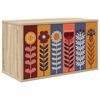 vidaXL V&aelig;gh&aelig;ngt TV Skab ESSEN 69 x 33 x 40 cm Sonoma-eg