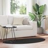 vidaXL Tæppe HUARTE Sort 80 x 150 cm Polyester