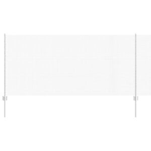 vidaXL Hegn med post S&oslash;lv 1 x 10 m St&aring;l