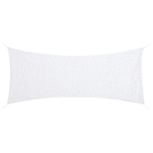 vidaXL camouflagenet 312x140 cm med opbevaringspose hvid