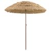 vidaXL Havesol Naturfarvet 160 x 160 x 196 cm