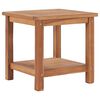 vidaXL sofabord 45x45x45 cm massivt teaktr&aelig;