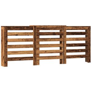 vidaXL radiatorskjuler 205x21,5x83,5 cm konstrueret tr&aelig; antikt tr&aelig;
