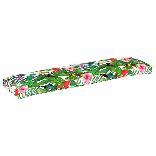 vidaXL Palle Pudes&aelig;t 2 pcs Tropisk jungle 150 x 40 x 8 cm Oxford Stof