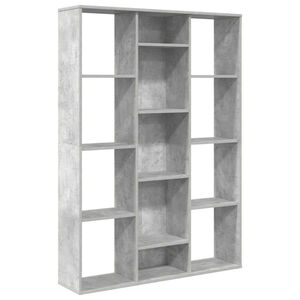 vidaXL rumdeler/bogreol 100x24x140 cm konstrueret tr&aelig; betongr&aring;