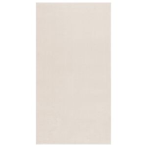 vidaXL shaggy t&aelig;ppe cremehvid 120x183 cm polyester