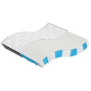 vidaXL springmadras med pocket-fjedre medium 180x200 cm