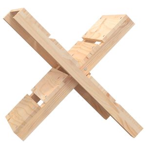 vidaXL br&aelig;ndestativ 47x39,5x48 cm massivt fyrretr&aelig;