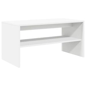 vidaXL tv-bord 60x40x40 cm konstrueret tr&aelig; hvid