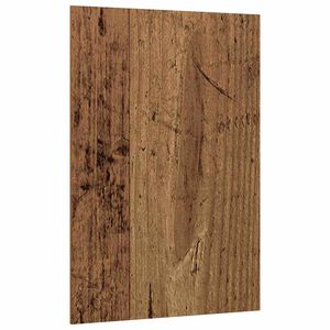 vidaXL Dekor Panels 12 stk. Gammelt tr&aelig; 21 x 30 x 0,27 cm