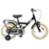 vidaXL B&oslash;rnecykel 12 tommer til 2-4 &aring;r gamle Sort