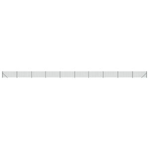 vidaXL tr&aring;dhegn med flange 0,8x25 m gr&oslash;n