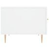 vidaXL sofabord 50x50x40 cm konstrueret træ hvid