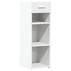 vidaXL reol 30x42,5x93 cm konstrueret tr&aelig; hvid