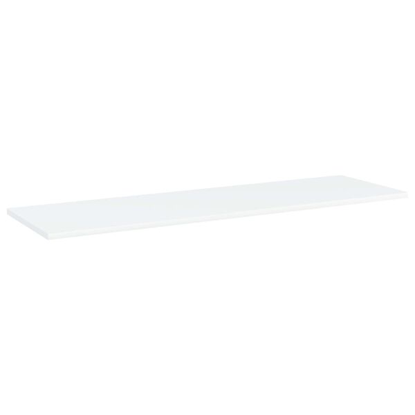 vidaXL boghylder 4 stk. 100x30x1,5 cm konstrueret tr&aelig; hvid
