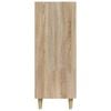 vidaXL sk&aelig;nk 69,5x34x90 cm konstrueret tr&aelig; sonoma-eg