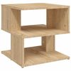 vidaXL sidebord 40x40x40 cm konstrueret tr&aelig; sonoma-eg
