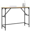 vidaXL konsolbord 100x32x75 cm konstrueret tr&aelig; sonoma-eg