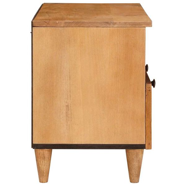 vidaXL TV Enheder med skuffe Lys Brun 70 x 33 x 46 cm Konstrueret træ