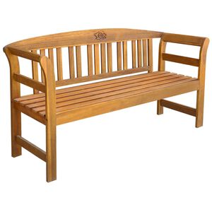 vidaXL haveb&aelig;nk 157 cm massivt akacietr&aelig;