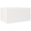 vidaXL plantekasse 90x60x46 cm massivt fyrretr&aelig; hvid