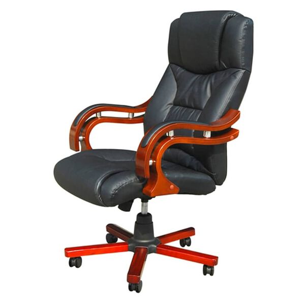 Luksus Direktør Kontorstol i Sort