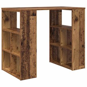 vidaXL Bord Gammelt tr&aelig; Konstrueret tr&aelig; 90 x 50 x 75 cm