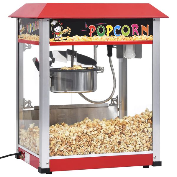 vidaXL popcornmaskine med teflongryde 1400 W
