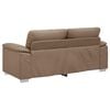 vidaXL 2-personers sofa cappuccino 140 cm kunstlæder