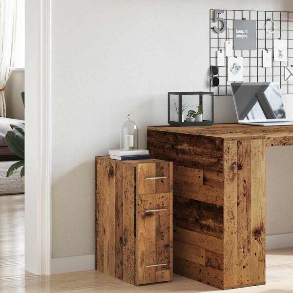 vidaXL Apotekerskab Gammelt tr&aelig; 20 x 45,5 x 60 cm Konstrueret tr&aelig;