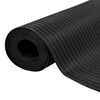 vidaXL Gulvm&aring;tte Sort 1,5 x 4 m Gummi