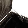 vidaXL opbevaringsboks til haven 110x50x58 cm polyrattan brun